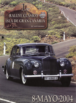 Cartel I Rallye Clásico Isla de Gran Canaria