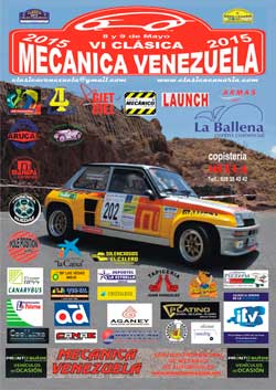 Cartel VI Clásica Mecánica Venezuela