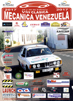 Cartel VIII Clásica Mecánica Venezuela