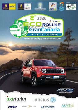 Cartel II Eco Rally Isla de Gran Canaria