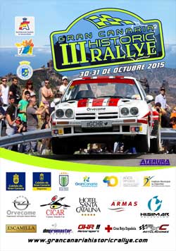 Cartel III Gran Canaria Historic Rallye