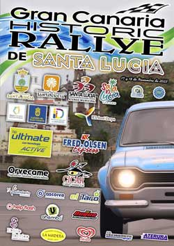 Cartel X Gran Canaria Historic Rallye