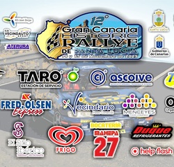 Cartel XII Gran Canaria Historic Rallye