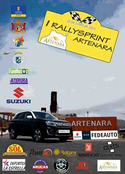 Cartel I Rallysprint Artenara