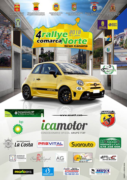 Cartel IV Rallye Comarca Norte de Gran Canaria