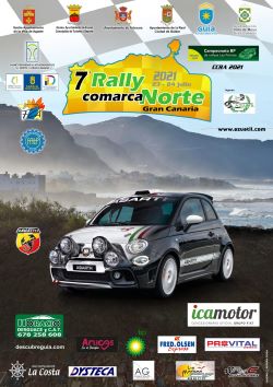 Cartel VII Rallye Comarca Norte de Gran Canaria