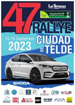 Cartel XLVII Rallye Ciudad de Telde