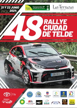 Cartel XLVIII Rallye Ciudad de Telde