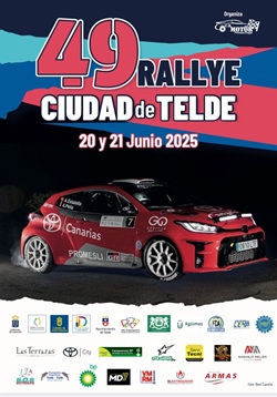 Cartel XLIX Rallye Ciudad de Telde