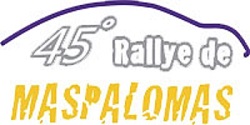 Cartel XLV Rallye Maspalomas