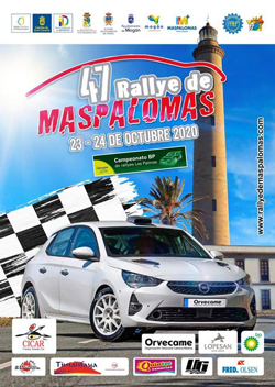 Cartel XLVII Rallye de Maspalomas