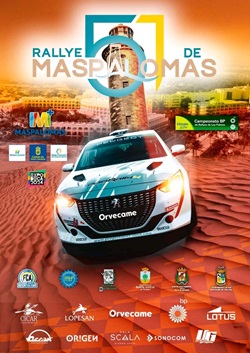Cartel XLXI Rallye Maspalomas