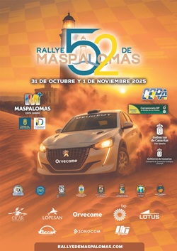 Cartel LII Rallye Maspalomas