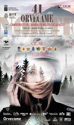 Cartel XLI Rallye Orvecame Norte
