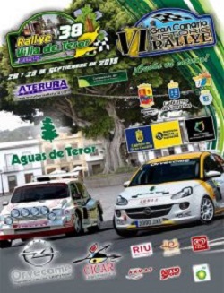 Cartel XXXVIII Rallye Villa de Teror y VI Gran Canaria Historic