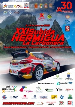 Cartel XXI Subida Hermigua La Carbonera