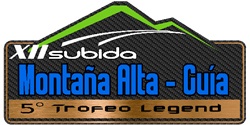 Cartel XII Subida Montaña Alta