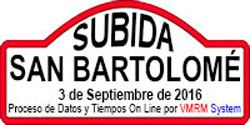 Cartel XXIII SUBIDA DE SAN BARTOLOMÉ