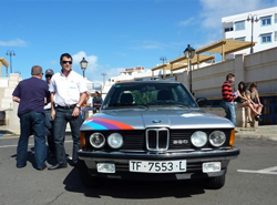 BMW 320 de Moisés Álvarez y Manuel Gorrin