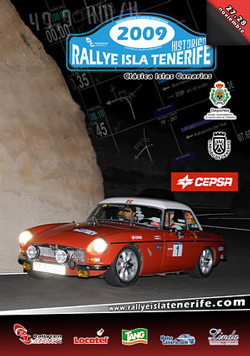 Cartel III Rallye Isla de Tenerife Histórico