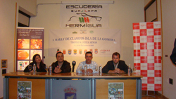 Presentación del I Rally de Clásicos Isla de la Gomera