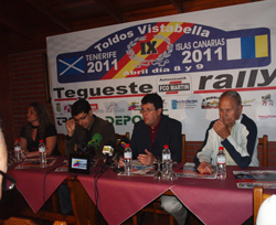 Acto de presentación en Tegueste