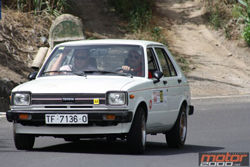 Toyota Starlet de Orlando Bolaños y José Pérez