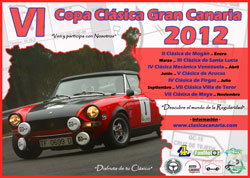 Cartel VI Copa Clásica Gran Canaria 2012