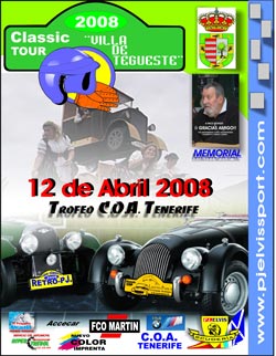 Cartel del II Classic Tour Villa de Tegueste