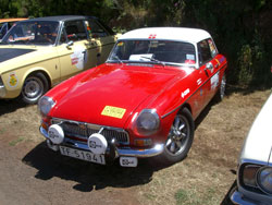 MG B Roadster de Moisés y Zósimo Álvarez