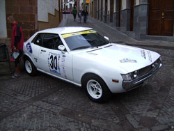 Toyota Celica de Fátima Santana y Adrián González