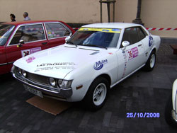 Toyota Celica de Fátima Santana y Adrián González