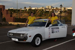 Toyota Celica de Fátima Santana y Adrián González
