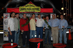 Podium II Rally Laguna Park II Historic