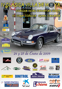 Cartel IV Clásica Villa de Moya