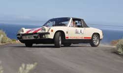 Porsche 914 de Poli Guerra y Julio del Rosario