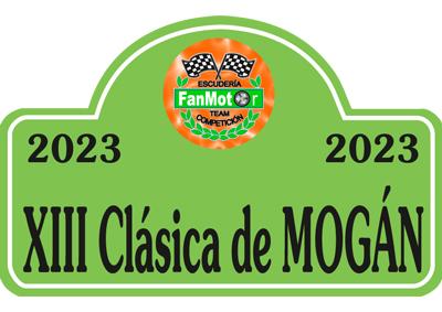 Placa XIII Clásica de Mogán