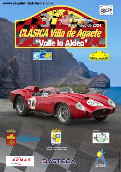 Cartel del III Clásica Villa de Agaete