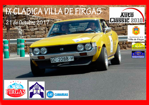 Cartel IX Clásica Villa de Firgas