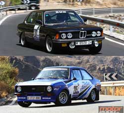 BMW 323i y Ford Escort MKII