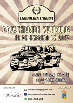 Presentación de los equipos de la Escudería Faroga 2017