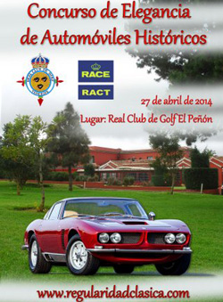 Concurso de elegancia de automóviles históricos en Tenerife