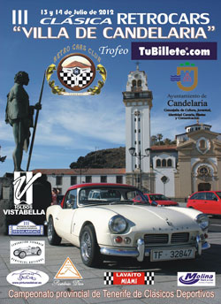 Vuelve la Clásica Retrocars Villa de la Candelaria con 31 inscritos