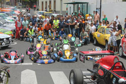 Ambiente racing total en las fiestas de Santidad