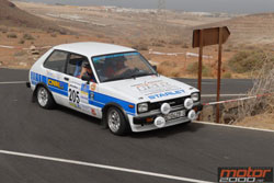 El Toyota Starlet de Alexis Manzano y Carlos Rodríguez domina en la RS del 37º Rallye Ciudad de Telde