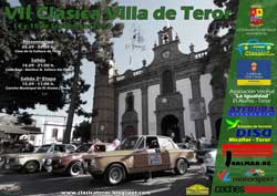 Coches Clásicos nos presenta el cartel oficial de la VII Clásica Villa de Teror