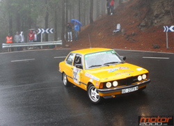 Jose Juan y Rosmén Díaz hacen valer su experiencia en rallyes en la RS del Rallye de Teror