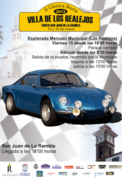Presentacion Cartel II Clásica Norte Villa de Los Realejos Trofeo San Juan de la Rambla